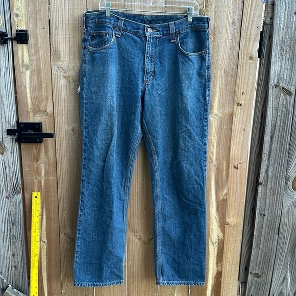 CARHARTT Tradition Fit Jeans B18-DST Size 36 x 34 - Picture 2 of 8
